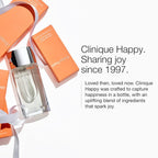 Clinique Happy Eau de Parfum Spray | Notes of Grapefruit, Bergamot, Hawaiian Wedding Flower + Spring Mimosa | Perfumes for Women