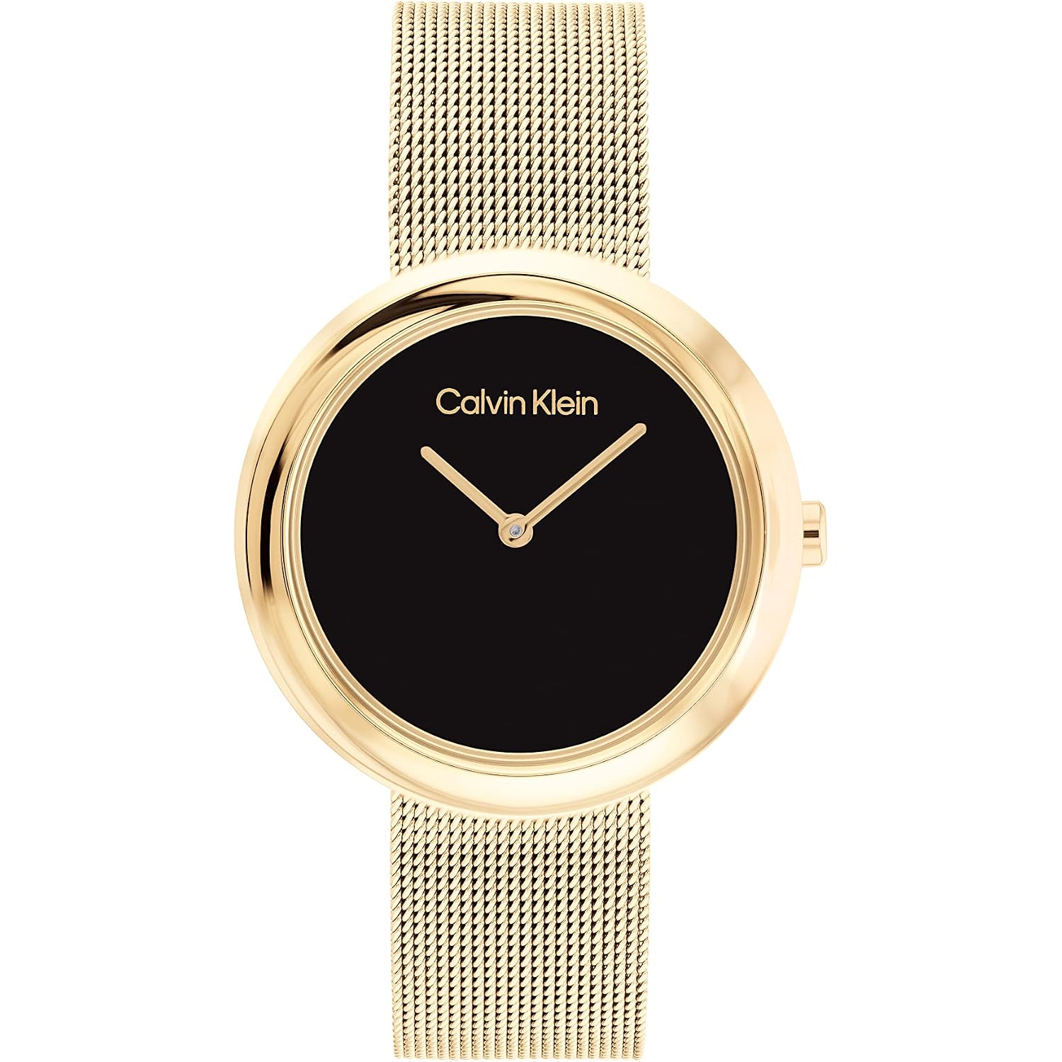 Calvin Klein Women'S Twisted Bezel - 34Mm 2H Quartz Watch - Stainless Steel Bracelet - Water Resistance 30 Meters - Minimalistic Style – Premium Fashion - Gift For Her