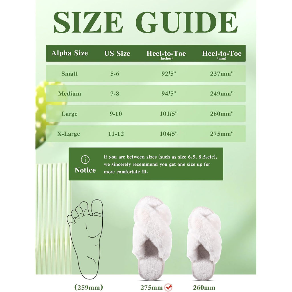 Liitrsh 8 Pairs Women'S Cross Band Slippers Fuzzy House Slippers Plush Furry Bridesmaid Shoes Open Toe Soft Warm Shoes