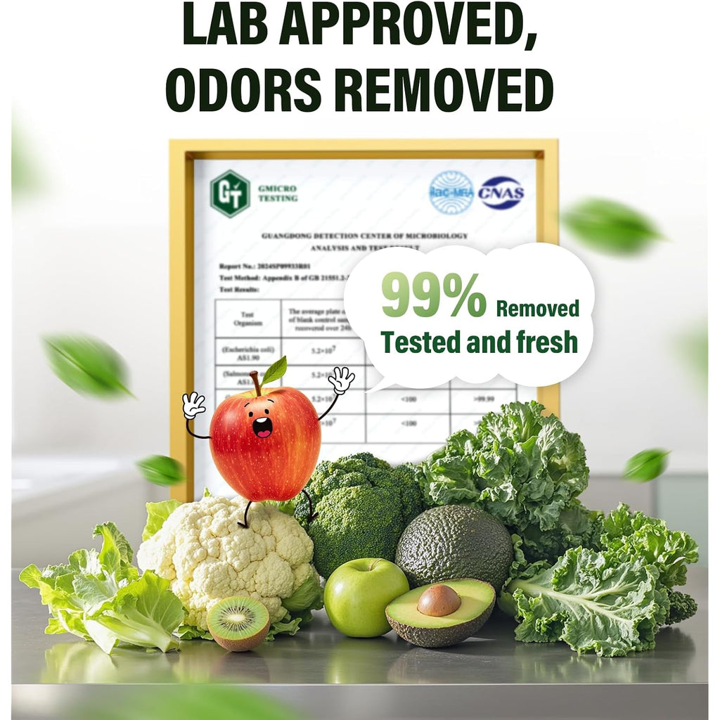 Fridge Deodorizer, Baking Soda Alternative For Refrigerator And Freezer, Long-Lasting Odor Eliminator For Smelly Fridge, Compact Kitchen Essential For Home, Apartment And Rv