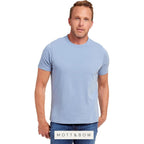 Mott & Bow Men’S Driggs Classic Crew Neck Pack Of 3 T-Shirt – 100% Combed Cotton, Everyday Fit, Durable & Pre-Shrunk