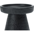 Main + Mesa Stoneware Pillar & Taper Candle Holders, Set of 2