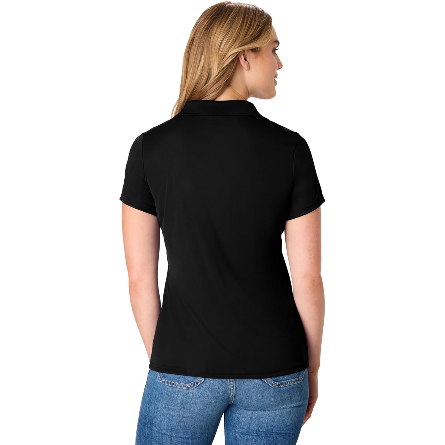 Hanes womens Performance Polo, Single or 3-Pack, Sport Cool DRI Moisture-Wicking Polo Shirt, 40+ UPF Protection
