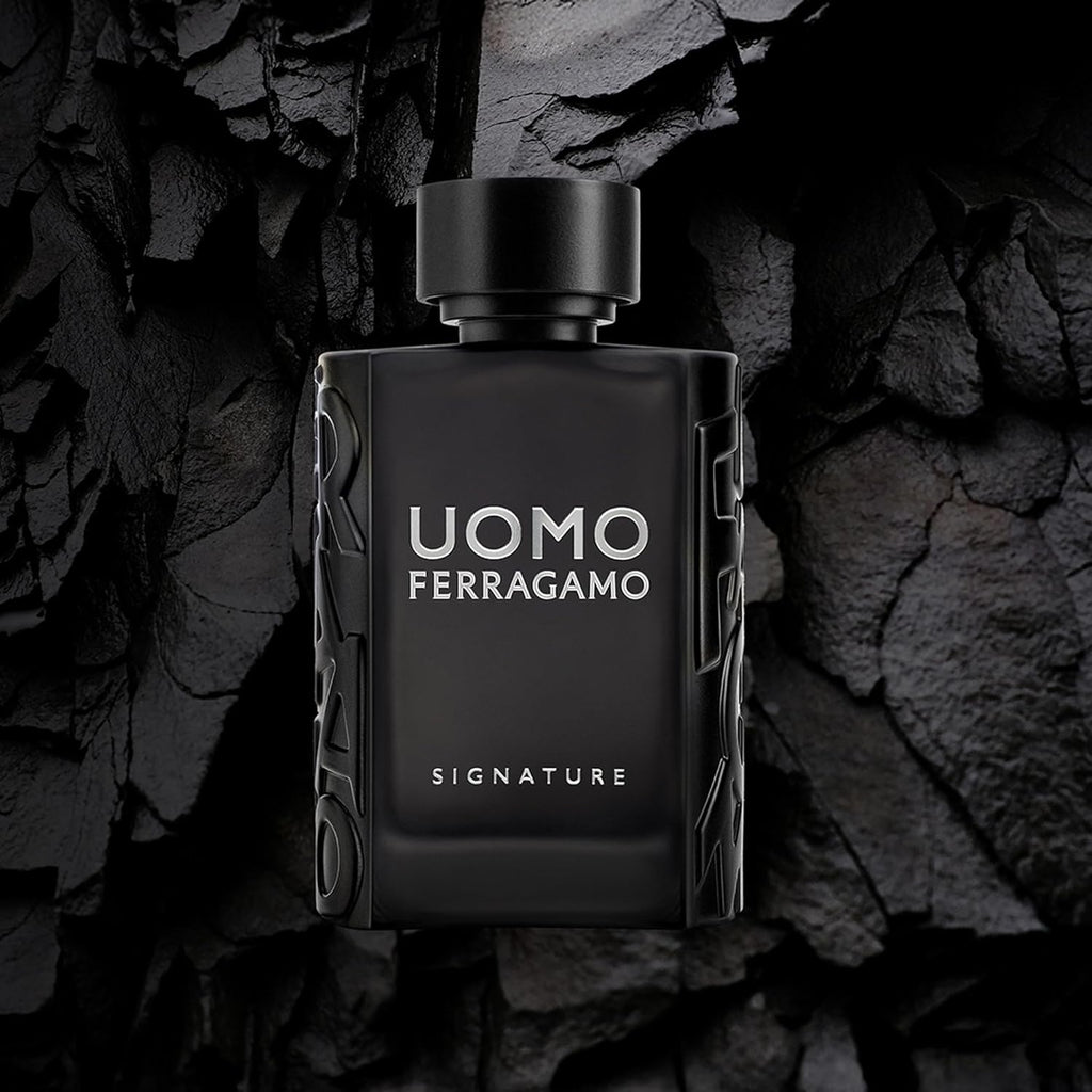 FERRAGAMO Uomo Ferragamo Signature Eau de Parfum Pour Homme, Cologne Spray for Men, 3.4 Fl. Oz.