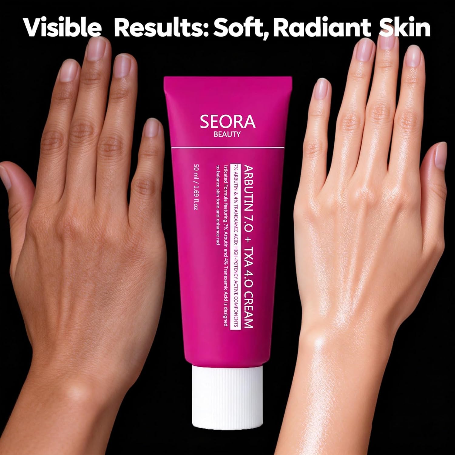 Brightening Cream For Face & Body, Hydrating, Non-Irritating Skin Cream (1 Pack)