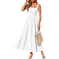 Prettygarden Womens Summer Dresses 2026 Casual Sleeveless Square Neck Formal Wedding Guest Beach Vacation Boho Maxi Dress