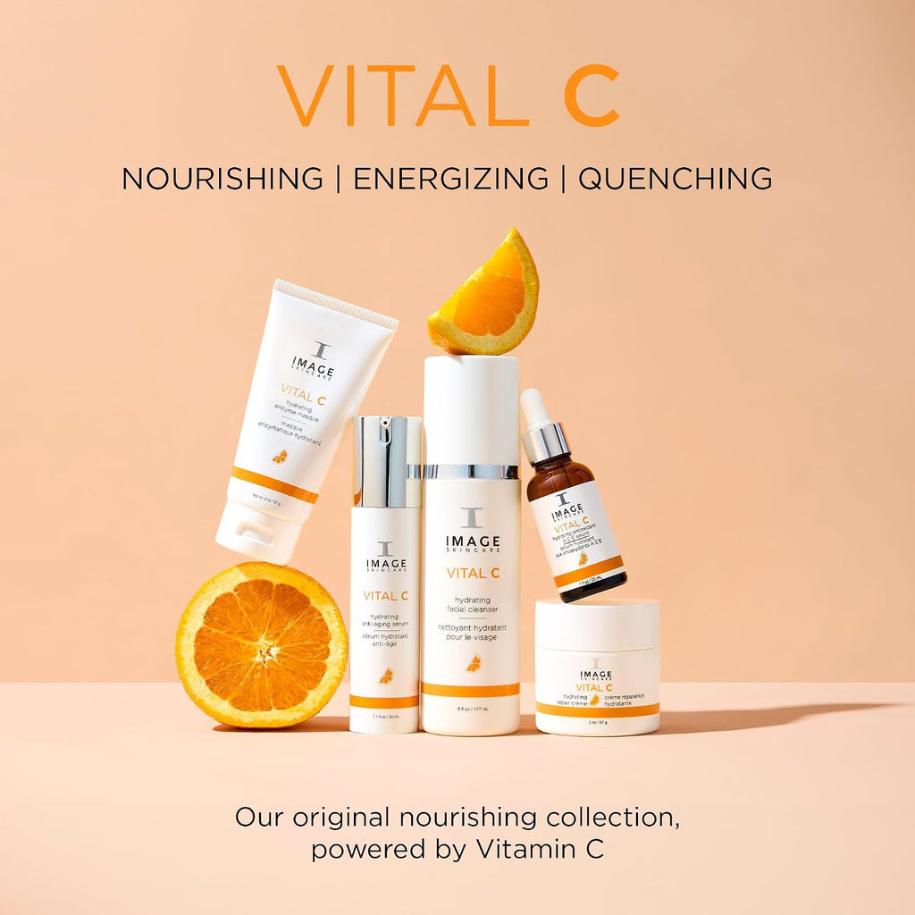 Image Skincare, Vital C Hydrating Face Serum, With Vitamin C And Hyaluronic Acid, To Brighten, Tone And Smooth Appearance Of Wrinkle