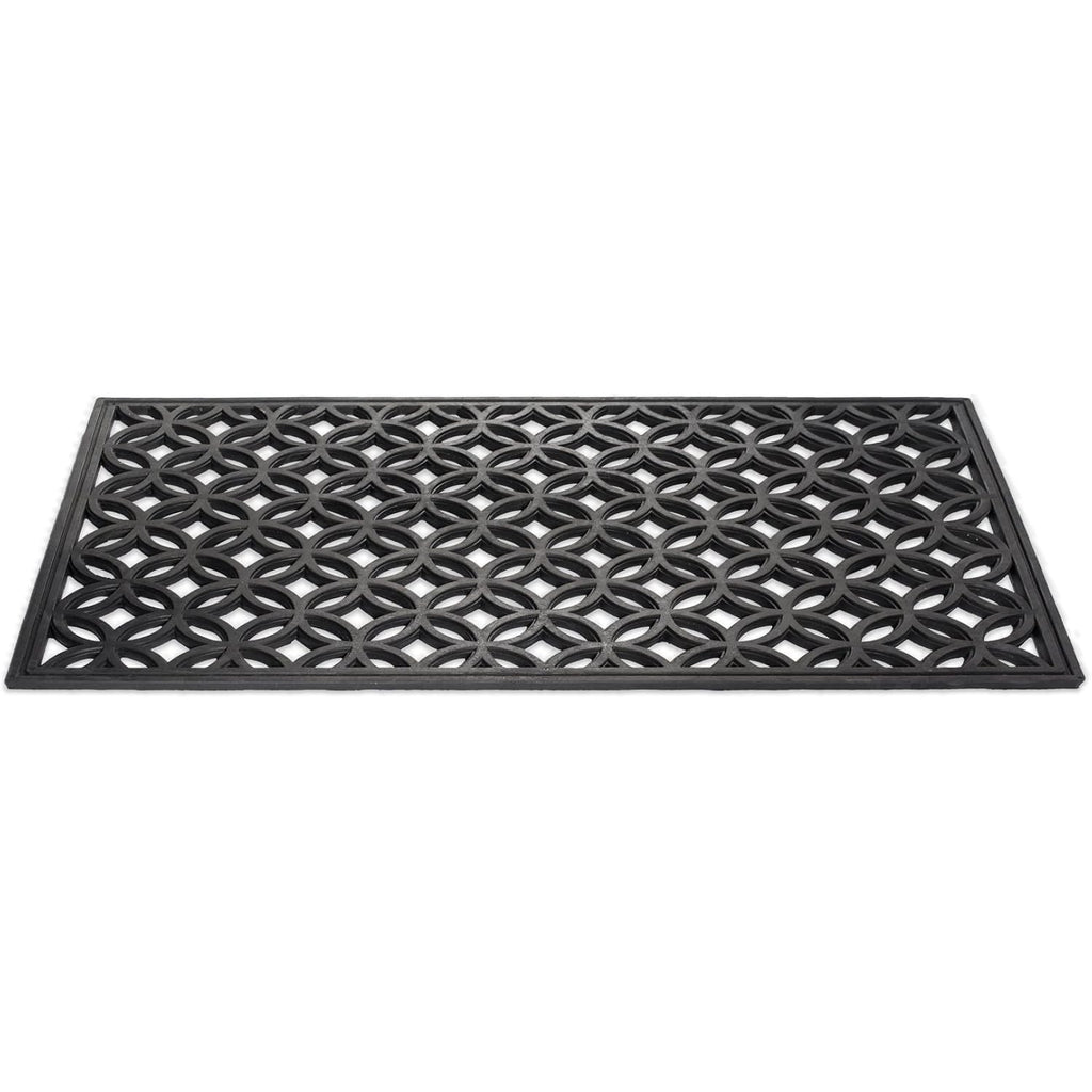 Dii Rubber Doormats Collection All Weather, 18X30, Lattice