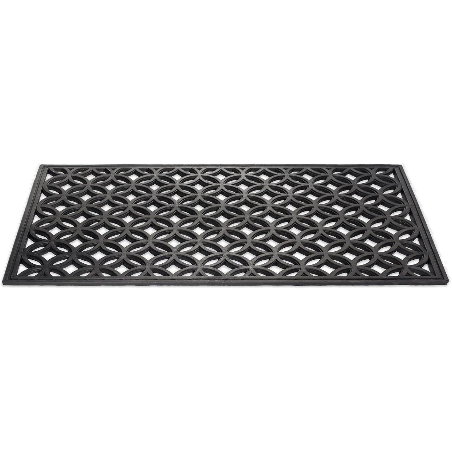 Dii Rubber Doormats Collection All Weather, 18X30, Lattice