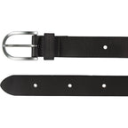 Eddie Bauer Women's Casual Leather Belts with Durable Metal Buckle