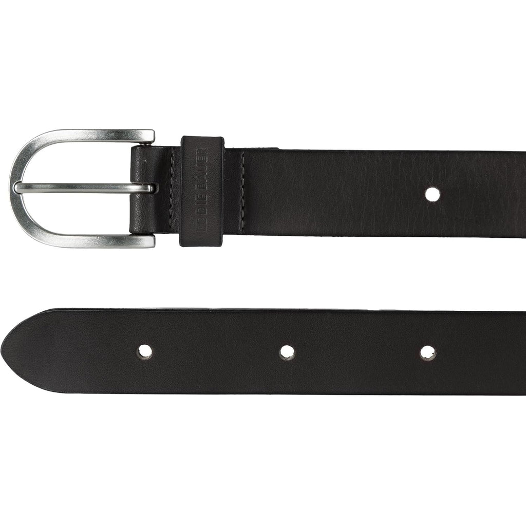 Eddie Bauer Women's Casual Leather Belts with Durable Metal Buckle