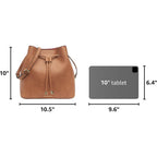 Calvin Klein Women'S Gabrianna Novelty Bucket Shoulder Bag