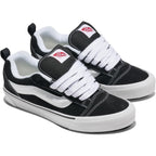 Vans Unisex Knu Skool Shoe - '90S Retro Puffy Low-Top Fashion Sneakers For Men & Women Black/True White