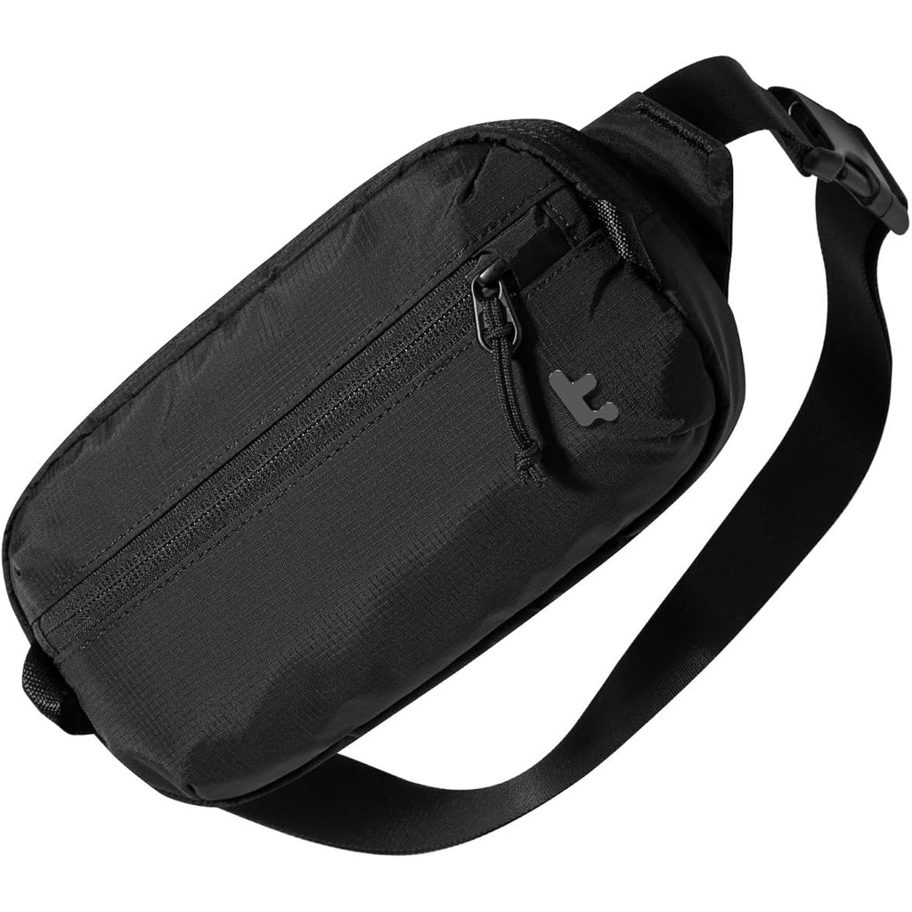 Tomtoc 1.5L Sling Bag With Rfid Blocking Crossbody Chest Pack For Men Women | Edc Minimalist Shoulder Bag, Water-Resistant Lightweight Carrying Waist Fanny Pack For Travel, Daily Commute, Hiking, Walking