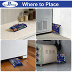 Roach Traps Indoor Sticky Glue Traps For Roaches Cockroach Trap Indoor Home Roach Motels Trap (10 Traps)