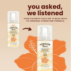 Hawaiian Tropic Weightless Hydration Lotion Sunscreen For Face Spf 30, 1.7Oz | Travel Size Sunscreen Lotion, Beach Essentials, Sun Protection, Travel Sunblock Face, Summer Essentials, 1.7 Fl Oz