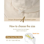 Sun Hats for Women Gardening Hat Wide Brim Ponytail Beach Sun Protection Breathable Cotton Summer Hat with Fold-Up Brim
