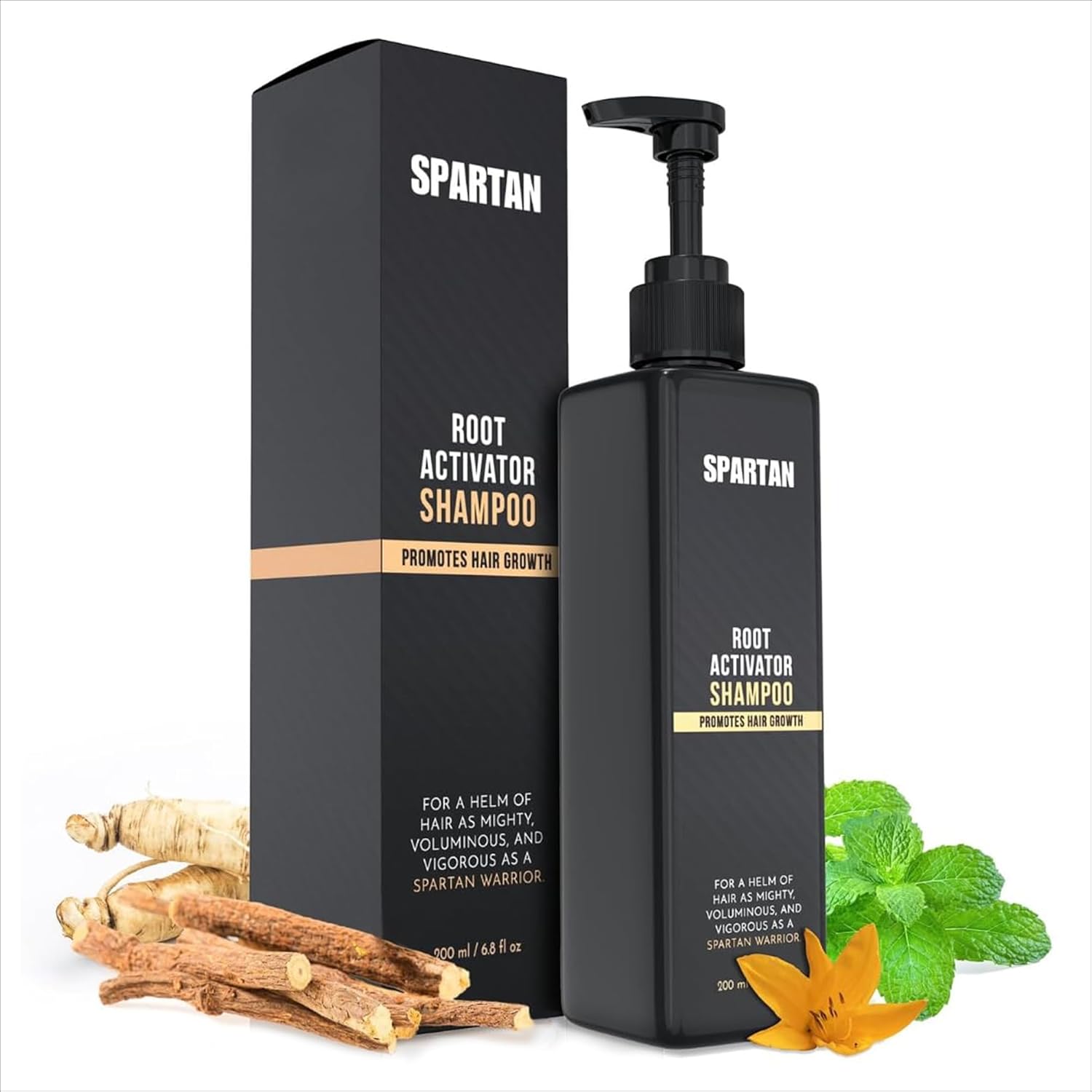 SPARTAN™ Root Activator Shampoo For Men - Hair Growth Shampoo for Hair Loss and Thinning Hair