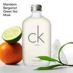 Calvin Klein Ck One Eau De Toilette – Citrus Unisex Fragrance – With Notes Of Green Tea