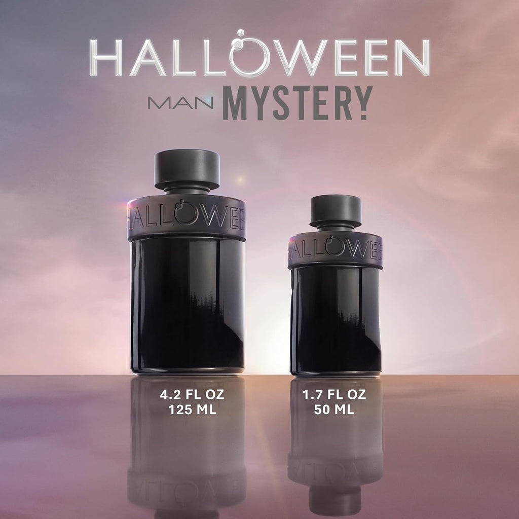 Halloween Man Mystery Eau de Parfum, Fruity and Fresh Spicy Perfume with Pepper, Lavender, and Mandarin Notes, Aromatic Everyday Fragrance, Long-Lasting Scent