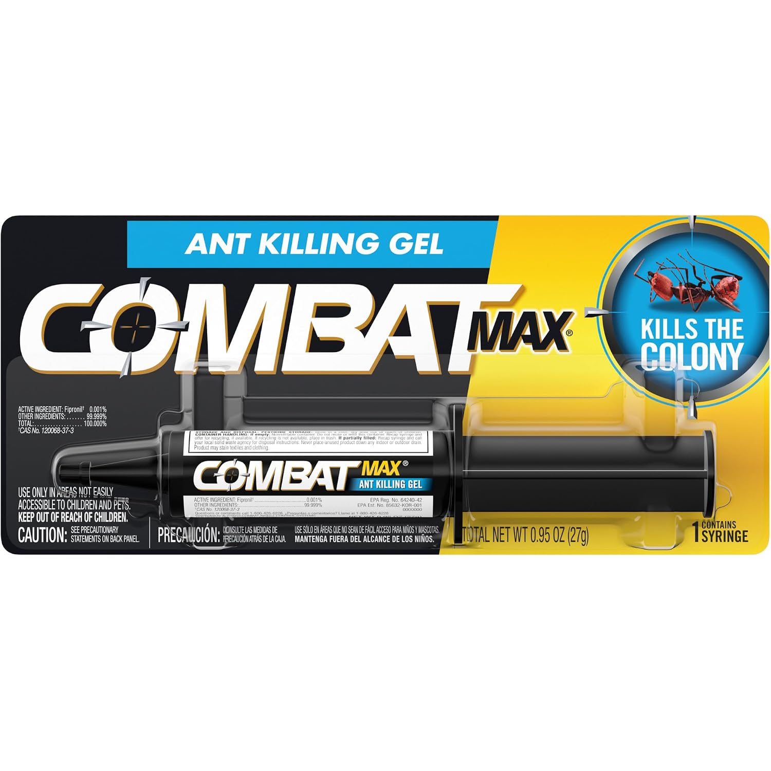 Combat Indoor And Outdoor Ant Killing Gel, 27 Gram