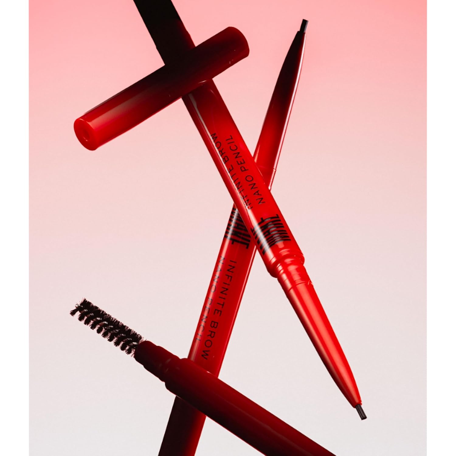 MAKE Beauty Nano Brow, Micro Eyebrow Pencil. Long-Lasting Smudgeproof Eye Brow Makeup for Hairlike Lines. Precision Liner for Natural-Looking Eyebrows - Shade, Soft Black