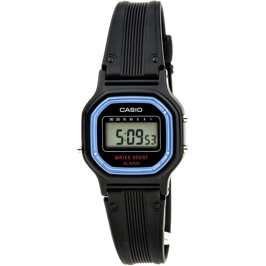 Casio Women'S Vintage La11Wb-1 Sport Black Resin Band Watch