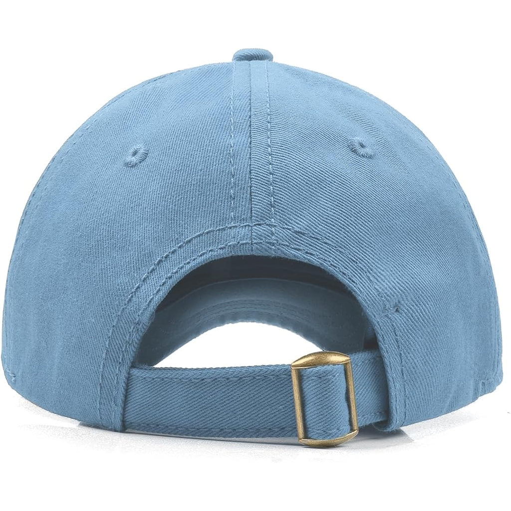 Zylioo Small Baseball Cap,Petite Size Ball Cap,Relaxed Little Sports Cap,Adjustable Fitted Golf Cap for Men Women