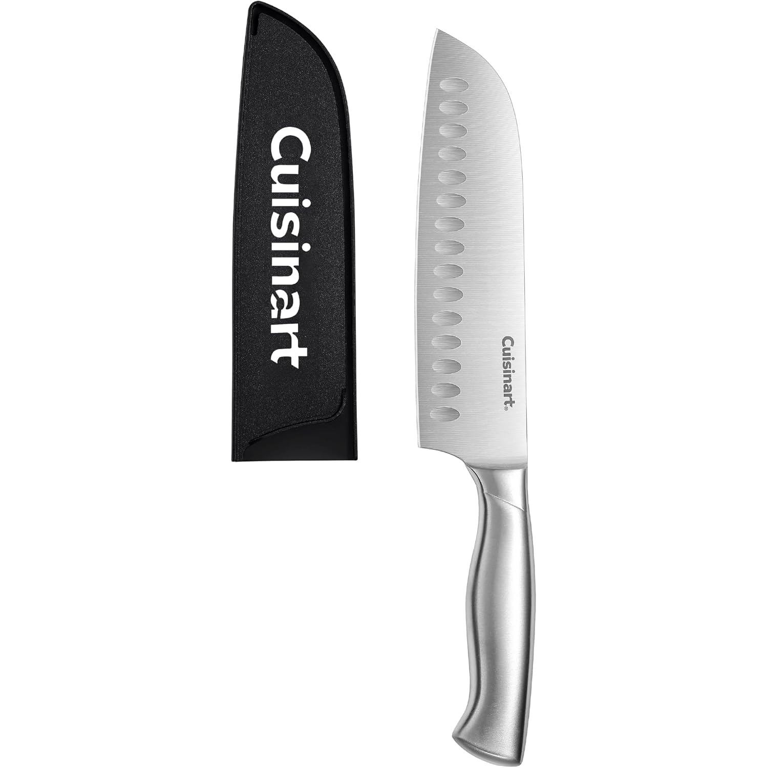 Cuisinart 7" Stainless Steel Santoku Knife With Blade Guard