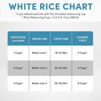 Aroma Housewares 6-Cup (Cooked Yield ) / 1.2Qt. Select Stainless Pot-Style Rice Cooker, & Food Steamer, One-Touch Operation, White