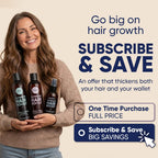 Moerie Hair Growth Shampoo, Conditioner And Spray For Men And Women, Hair Loss Solution With Biotin And Rosemary, Thickening Hair Regrowth Set With Serum Level Care For Thinning Hair