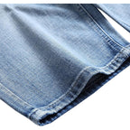 Longbida Men'S Jean Shorts Summer Casual Stretch Denim Jorts | Relaxed Fit