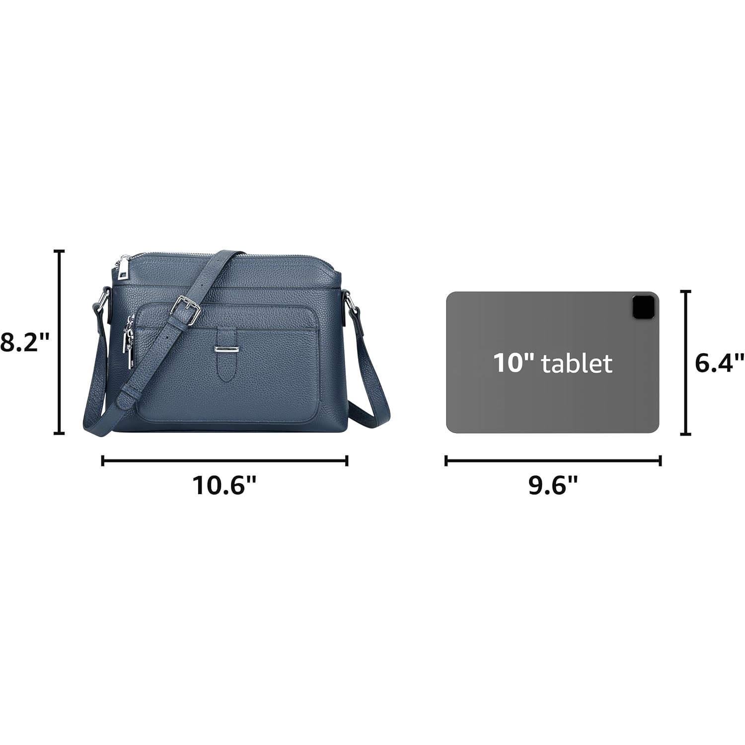 Genuine Leather Crossbody Bags For Women Small Ladies Handbags And Purses With Card Slots