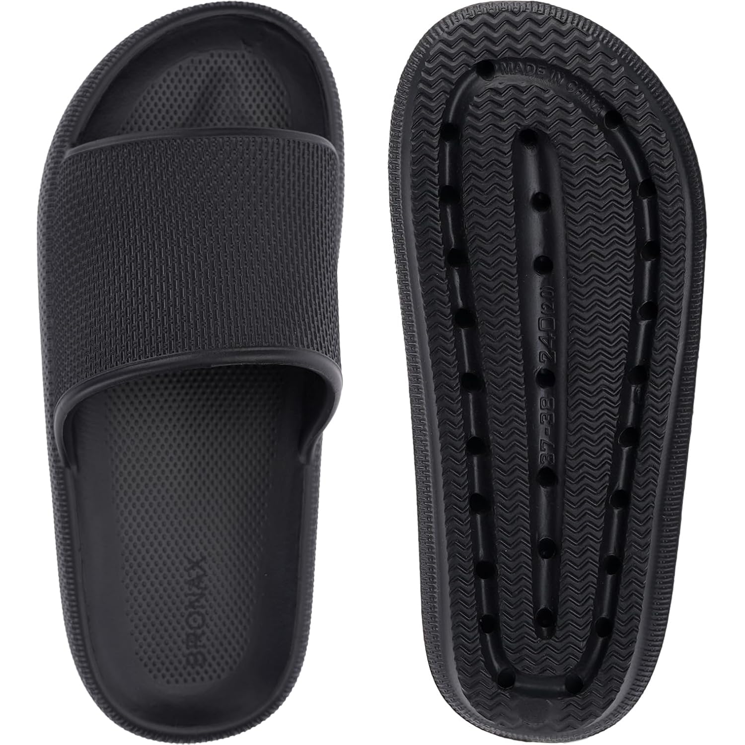 Bronax Pillow Slippers For Women And Men | House Slides Shower Sandals | Cushioned Thick Sole