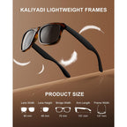 Kaliyadi Womens-Sunglasses Polarized-Sunglasses For Women: Retro Trendy Sun Glasses With Uv400 Protection For Driving Travel