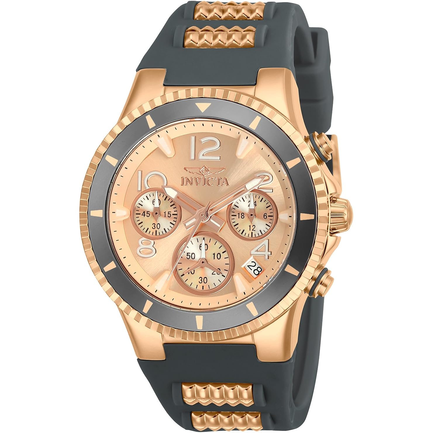Invicta Women'S 24189 Blu Analog Display Quartz Two Tone Watch