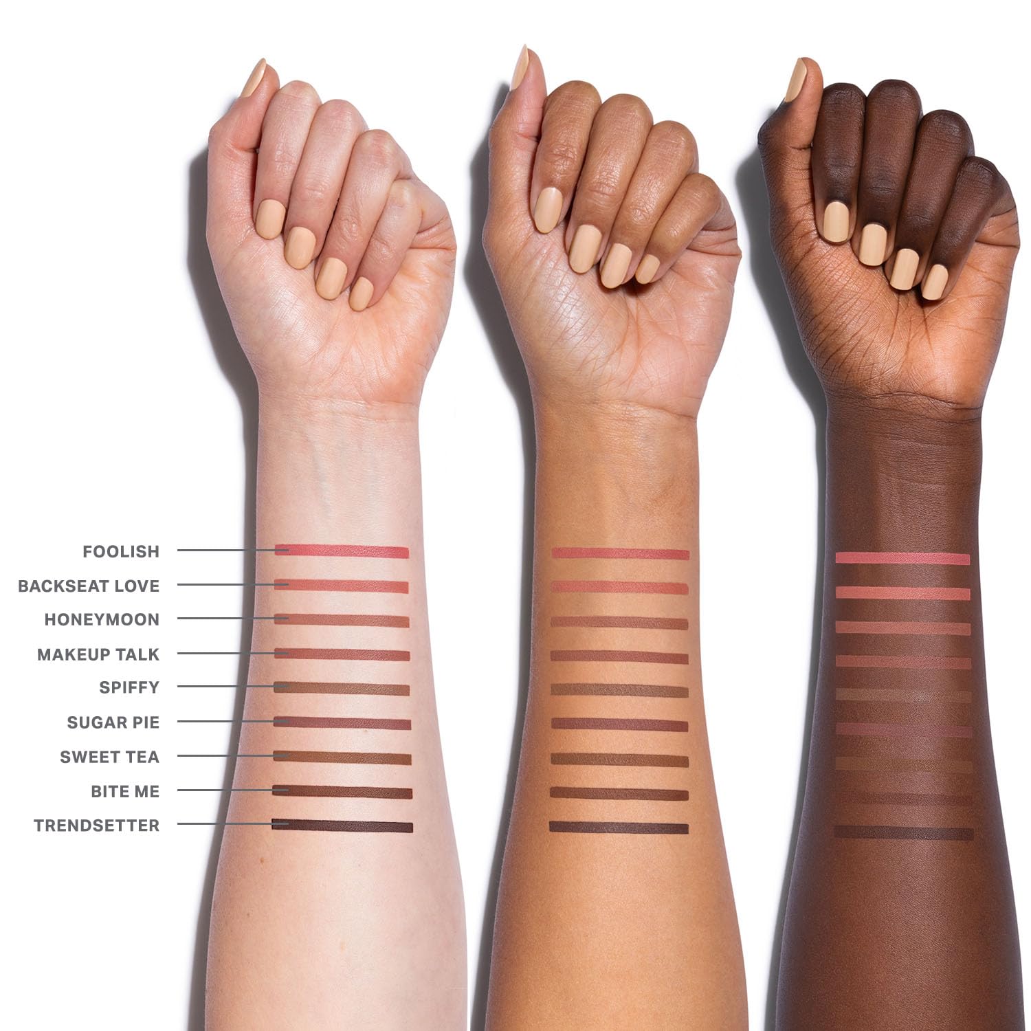 Morphe Color Pencil Bundle - Cream Lip Liner Pencil with a Zero-Tugging Formula - Effortlessly Lines, Defines & Shapes Lips - Makeup Talk (2 Count)