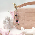 cioatu Y2K Aesthetic Keychains for Women Cute Flowers Star Cake Jellyfish Keychins Charms Kawaii Bag Purse Decor