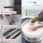 MakarttPro Kolinsky Acrylic Nail Brush Size 10 – 100% Pure Kolinsky Hair Nail Brush for Acrylic Application, Professional Nail Brush for Smooth Bead Control, Anti-Clogging, Acetone Resistant Handle