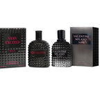 A CENTER Men's Cologne Valentine Milano&Very Excited Eau de Parfum Gift Set - 3.4 Fl Oz Each | Citrus Spicy & Woody Ambergris Fragrance | Luxury Perfume for Day & Night