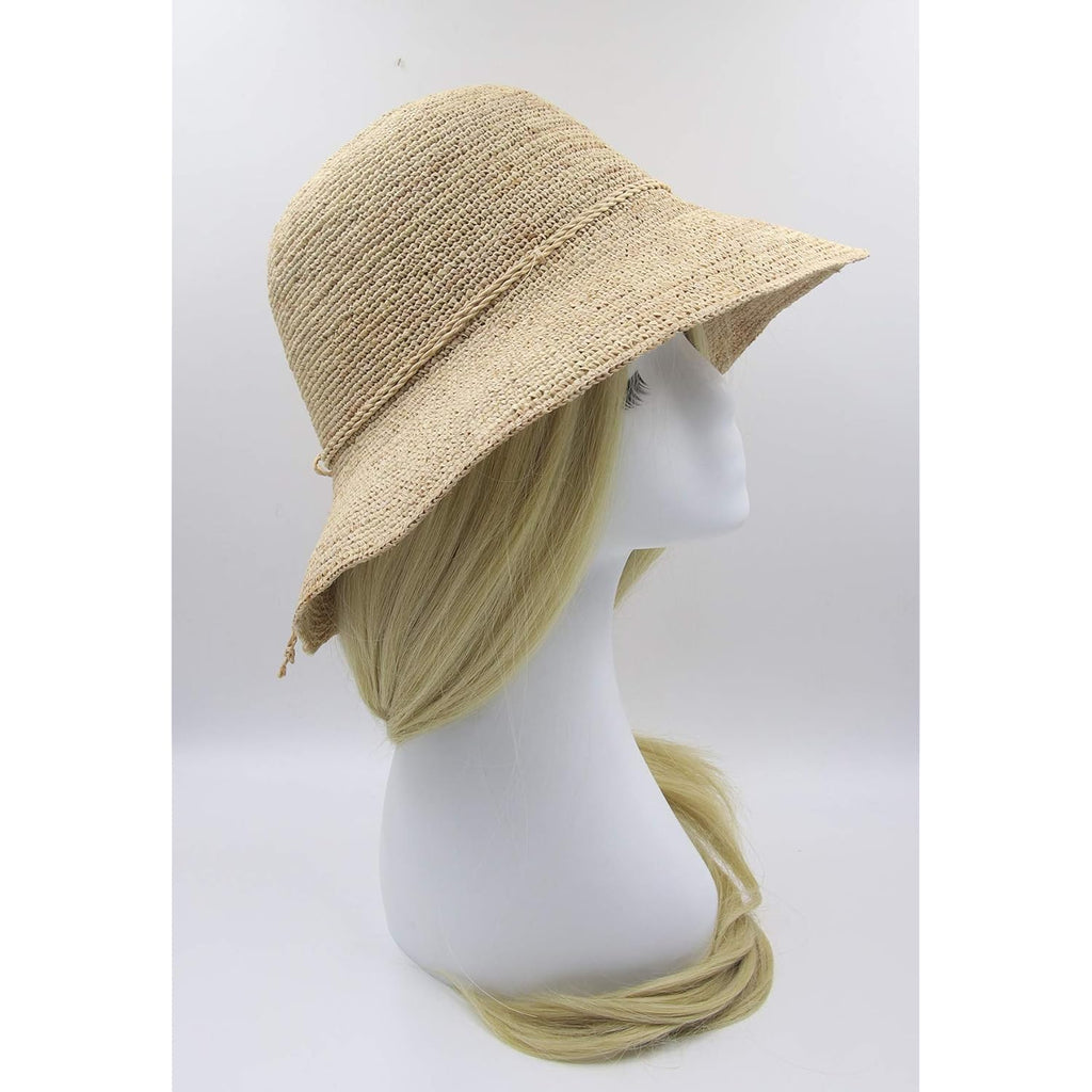 Women's Bucket Hats Fashion Womens Summer Beach Sun Straw Hat