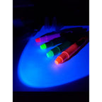 Glow Party Hair Chalk Fluorescent Neon Temporary Hair Color Glows in UV or Black Light