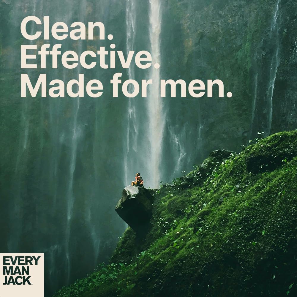 Every Man Jack Men's Beard Oil - Sandalwood Fragrance - Deeply Moisturizes and Softens Your Beard and Adds a Natural Shine - Naturally Derived with Shea Butter and Argan Oil - 1 fl oz