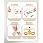 20 Pack Flea Trap Refill Discs Replacement Glue Boards, 7.1" Sticky Pads For Most Models Flea Bed Bug Traps For Inside Your Home