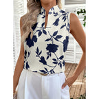 Evaless Tank Tops For Women 2026 Casual V Neck Sleeveless Summer Tops Floral Print Tank Top Spring Fashion Shirts Blouses