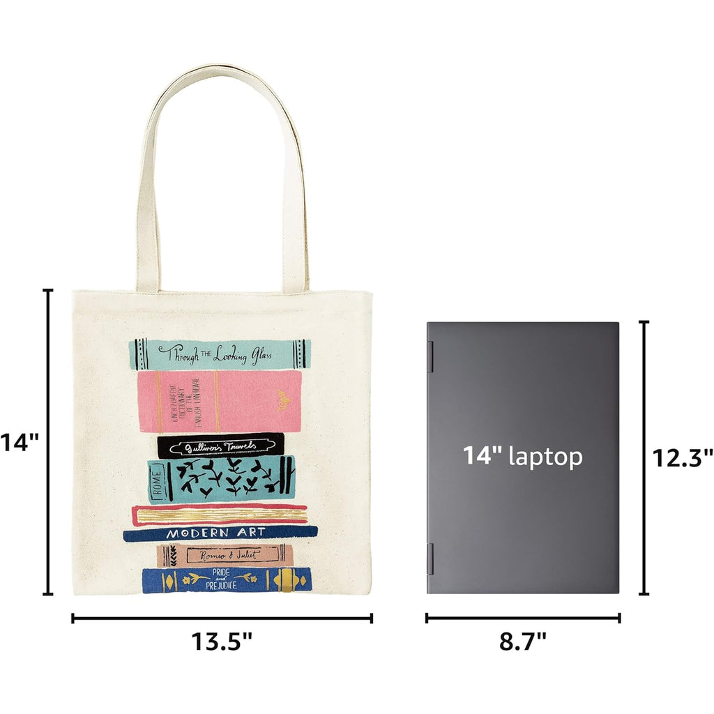 Kate Spade New York Canvas Tote Bag With Interior Pocket