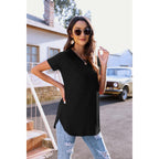 Newchoice Women's Casual Batwing Long Sleeve T Shirt Round Neck Basic Loose Tunic Tops