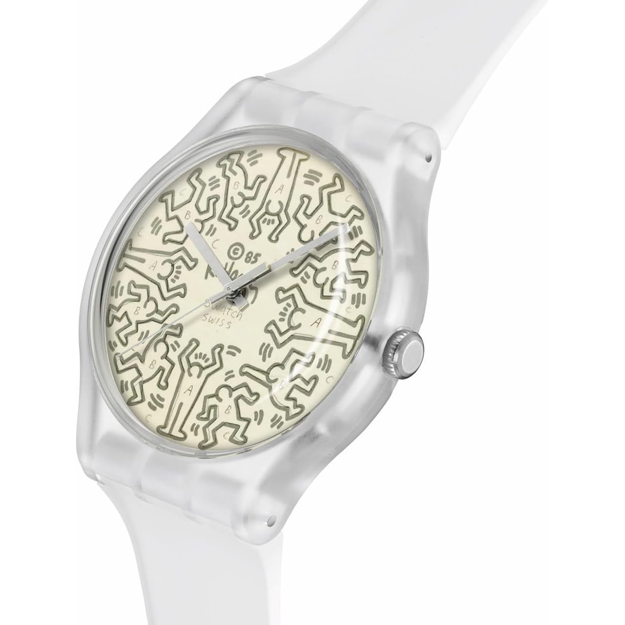 Swatch New Gent Biosourced Unisex Watch Casual Polymer Transparent Quartz Waterproof From The Archive
