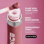 BUXOM Full-On Plumping Lip Cream, Hydrating Lip Plumper Gloss with Peptides & Hyaluronic Acid, High-Shine Tinted Formula for Fuller, Softer Lips, Cruelty-Free