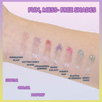 Townley Girl Encanto 7 PK Kids Lip Gloss Set | Vegan Girls Makeup for Ages 3